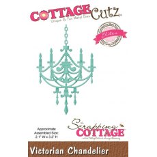 CottageCutz Die - Victorian Chandelier