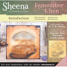 Sheena 'Remember When' Stencils - Satisfaction