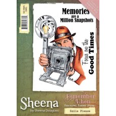 Sheena Douglass 'Remember When' A6 Stamp - Smile Please