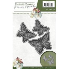 Precious Marieke - Fantastic Flowers - Butterflies Die
