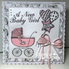 Stamps By Chloe - Pram Stamp - Was £5.99