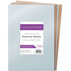 Centura Metallic 36 Sheet Pack - Precious Metals