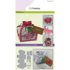 CraftEmotions Die - Chocolate Box Butterfly Card A5 Box