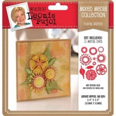Leonie Pujol Mixed Media Collection Floral Bursts Die