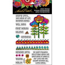 Stampendous - Laurel Burch - Kindred Borders Perfectly Clear Stamps Set