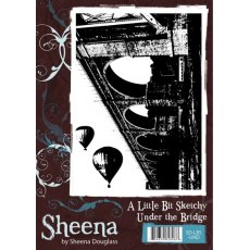 Sheena Douglass A Little Bit Sketchy A6 Unmounted Rubber Stamp - Under the Bridge