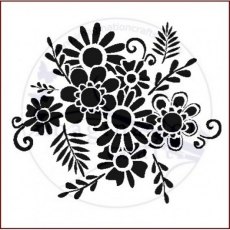 Imagination Crafts Stencil - Flower Bunch