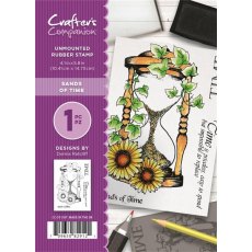 Crafter's Companion - Donna Ratcliff A6 Unmounted Rubber Stamp - Sands of Time