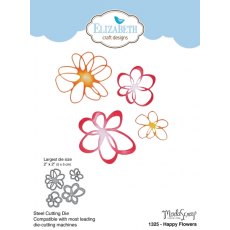 Elizabeth Craft Designs - Happy Flowers Die