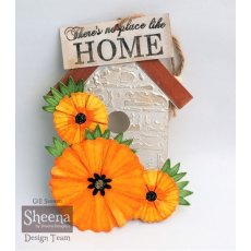 Sheena Douglass Create a Flower Die and Stamp Set - Fan Petals