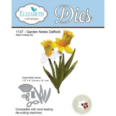 Elizabeth Craft Designs - Garden Notes Daffodil Die 1137
