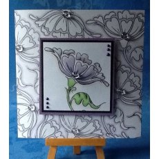 Hobby Art Ltd - Solid Flowers Stamp