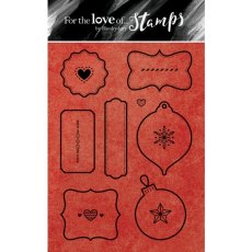 Hunkydory For the Love of Stamps - The Christmas Inserts Collection - Frames