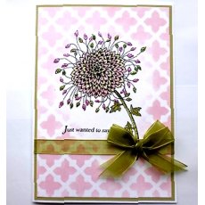 Woodware Clear Stamps - Bold Blooms Harriet
