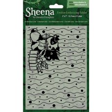 Sheena Douglass 5'x7' Xmas Folder - It's Christmas Scotty