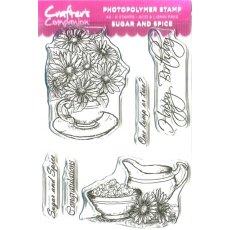Photopolymer A6 Stamp - Donna Ratcliff - Sugar and Spice