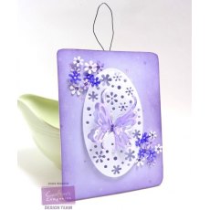 Sara Davies Butterfly Lullaby Signature Collection Oval 3D Butterfly Decorative Metal Die