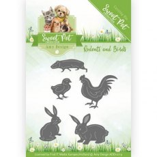 Amy Design Sweet Pet Dies - Rodents and Birds
