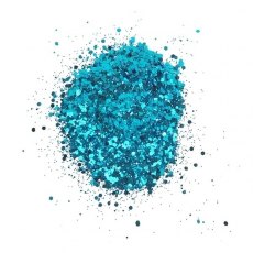 Creative Expressions Cosmic Shimmer Glitter Bitz - Turquoise - 4 For £13.95