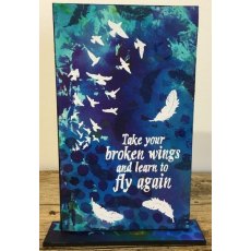 Visible Image Inspiring Stamps - Learn to Fly Again