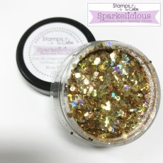 Stamps by Chloe Sparkelicious Glitter Gold Rush - £5 Off Any 3
