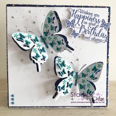 Stamps by Chloe - Butterfly of Butterflies - £5 Off Any 4 Chloe