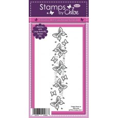 Stamps by Chloe - Large Butterfly Border - £5 Off Any 4 Chloe