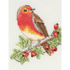 Anchor Red Robin Counted Cross Stitch Kit