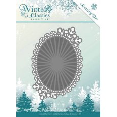 Jeanine's Art - Winter Classics - Winter Oval Die