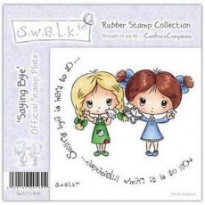 Crafter's Companion S.W.A.L.K. 'Saying byeâ€™ Rubber Stamps