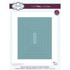 Sue Wilson Noble Collection Dies - Double Stitched Rectangles