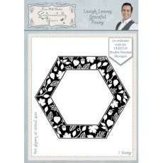 Phill Martin Sentimentally Yours Lavish Leaves Stamps - Graceful Frame