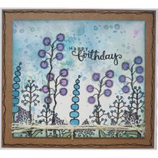 Woodware - Clear Magic - Countryside Stems Stamp