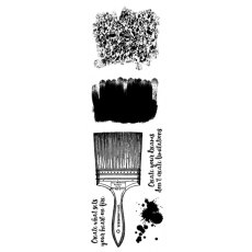 Woodware - Clear Magic - Creative Paintbrush Stamp