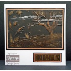 Sheena Douglass 5x7 3D Embossing Folder - Autumn Leaves - Any 3 for £18