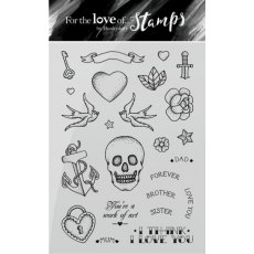 Hunkydory For the Love of Stamps - Tattoo Art