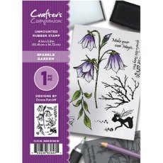 Donna Ratcliff Rubber Stamps - Sparkle Garden