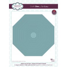 Sue Wilson Noble Collection Double Stitched Octagon Die