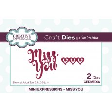 Sue Wilson Mini Expressions - Miss You Die