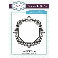 Sue Wilson Stamps To Die For Fountain Frame Pre Cut Stamp