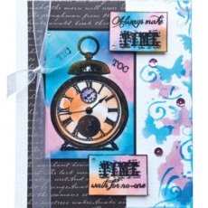 Woodware Clear Singles - Tic Toc Stamp
