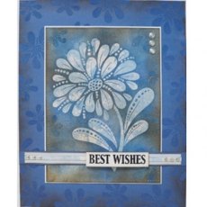 Woodware Clear Singles - Bold Blooms - Helen Stamp