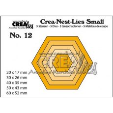 Crealies Nest-Lies Small Hexagons Die CNLS12