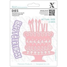Docrafts Xcut Dies - Birthday Cake