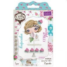 Verity Rose Clear Acrylic Stamp Cupcake