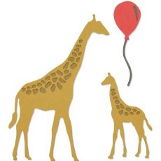 Sizzix Thinlits Die - Giraffes