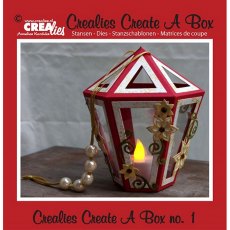 Crealies Create a Box Mini 1 Die Set Lantern CCABM01