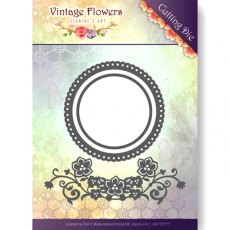 Jeanine's Art Vintage Flowers Dies - Flowers & Circles