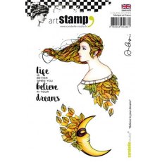 Carabelle Studio Cling Stamp A6 : Believe in your dreams by Alexi