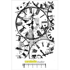 Carabelle Studio Cling Stamp A6 : Background, time to time